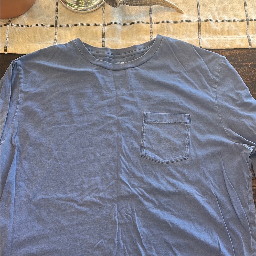 Vineyard Vines Blue Long Sleeve Tee